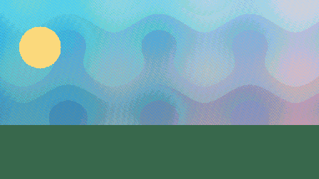 Textured photo animation after Strong compression